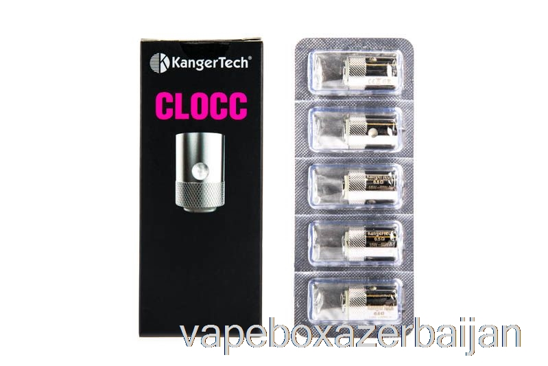 Vape Azerbaijan Kanger CLOCC Replacement Coils 0.5ohm SS Coils